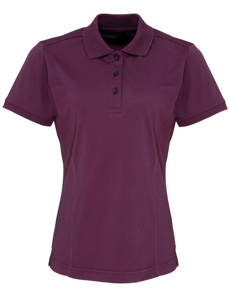 P-PR616-Womens Coolchecker® Piqué Polo