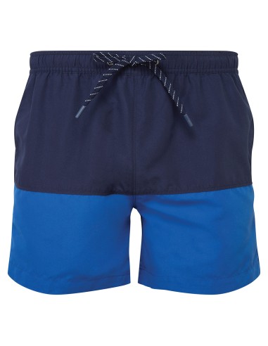 ASQ-AQ056-Mens Block Colour Swim Shorts