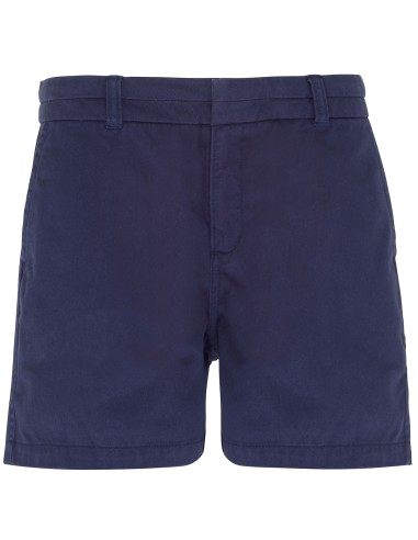 ASQ-AQ061-Short en coton coupe classique femme