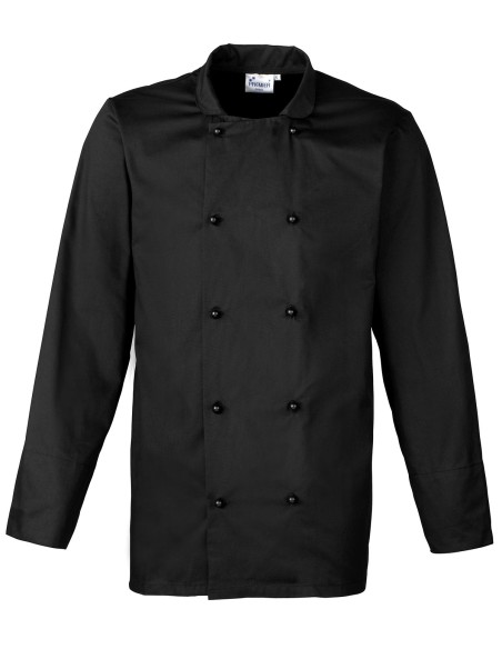P-PR661-Veste de cuisinier à manches longues Cuisine