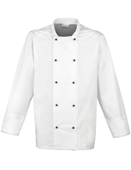 P-PR661-Veste de cuisinier à manches longues Cuisine