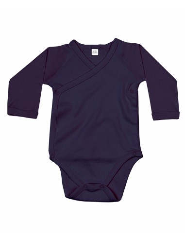 BAB-BZ60-Baby Long Sleeve Kimono Bodysuit