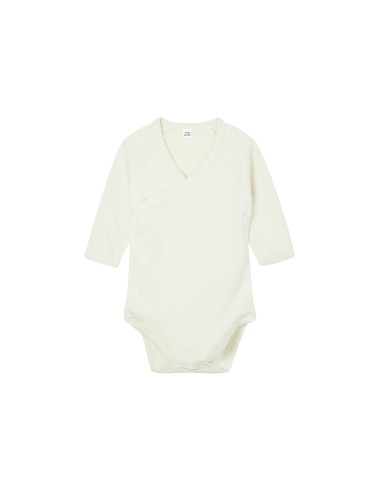 BAB-BZ60-Baby Long Sleeve Kimono Bodysuit