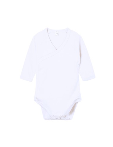 BAB-BZ60-Baby Long Sleeve Kimono Bodysuit