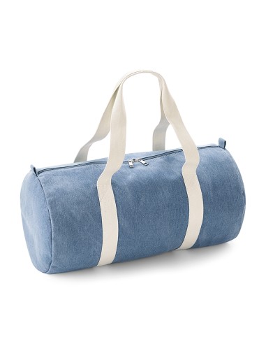 BAG-BG646-Denim Barrel Bag