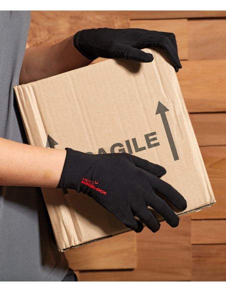 P-PR998-Gants tactiles protégés par heiq viroblock (une paire)