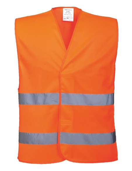 P-PW333-Gilet de haute visibilité à deux bandes (C474) EN ISO 20471 CLASSE 2