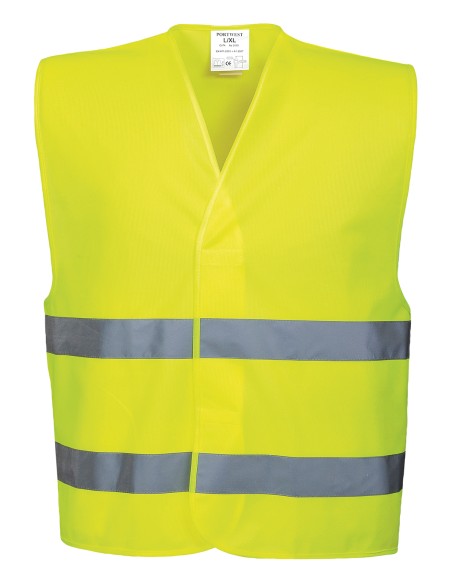P-PW333-Gilet de haute visibilité à deux bandes (C474) EN ISO 20471 CLASSE 2