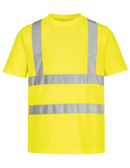 P-PW411-T-Shirt Haute-Visibilité Eco Planet (EC12)