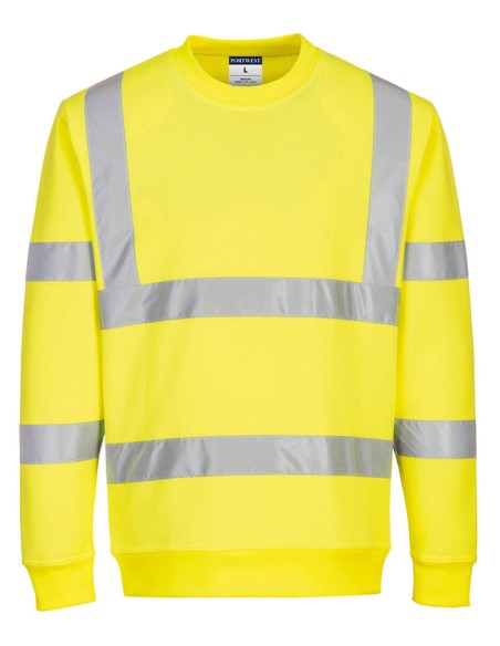 P-PW412-Sweat shirt Eco Haute Visibilité (EC13)