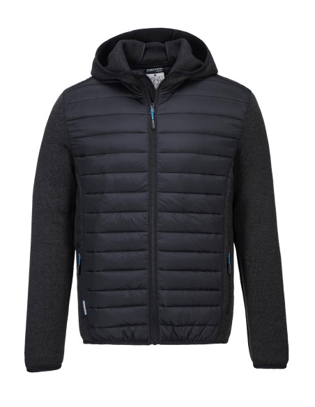 P-PW512-Veste bi-matière Baffle KX3 (T832)