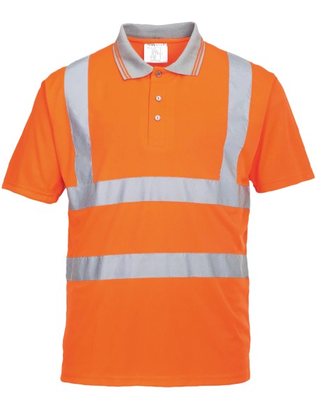P-RT22-Polo à manches courtes Hi-vis (S477/RT22)