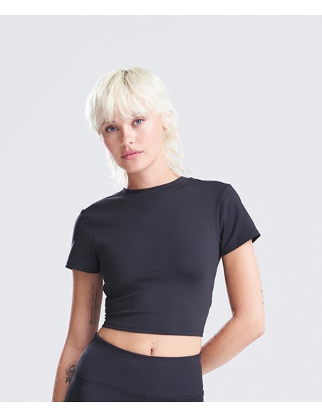 AWD-JC215-T-shirt court recyclé femme