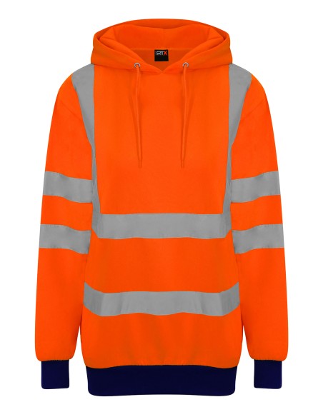 P-RX740-Sweat-shirt à capuche à visibilité renforcée