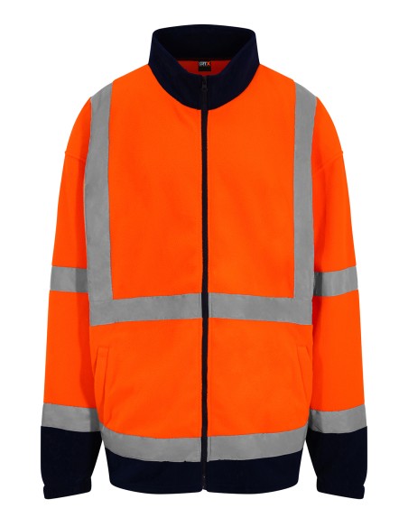 P-RX750-Polaire zippé à visibilité renforcée