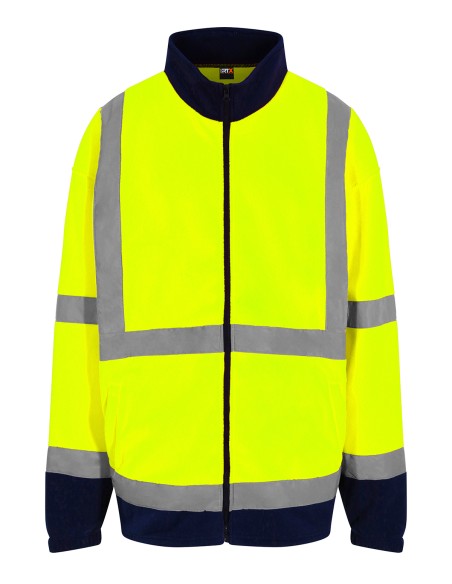 P-RX750-Polaire zippé à visibilité renforcée