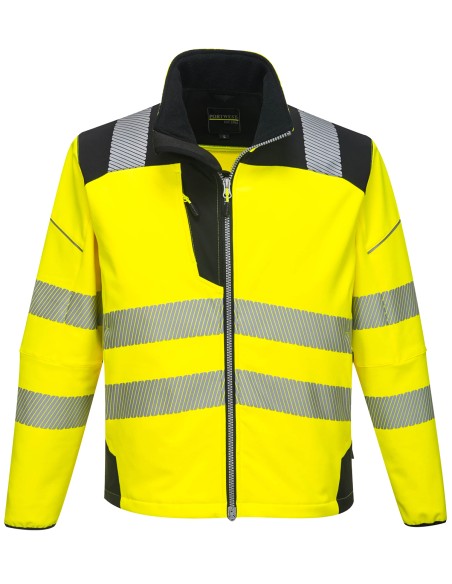 P-T402-Softshell Haute-Visibilité PW3