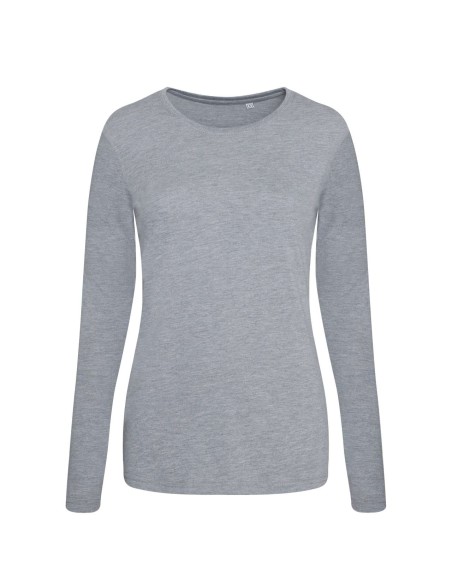 AWD-JT002F-LONG SLEEVE GIRLIE TRI-BLEND T