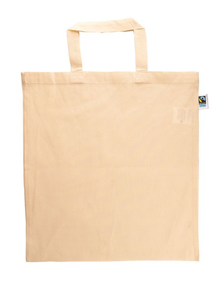 P-XT500N-Fairtrade Cotton Bag Short Handles
