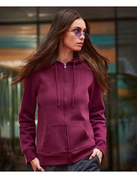 BetC-WW03Q-QUEEN Zipped Hood Jacket_