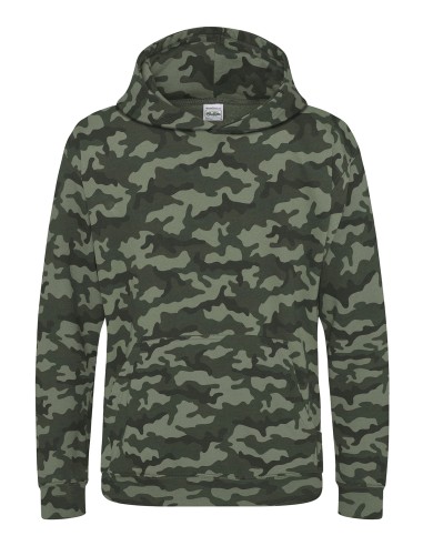 AWD-JH014J-Kids Camo Hoodie