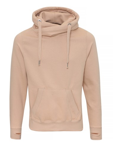 AWD-JH021-Cross Neck Hoodie