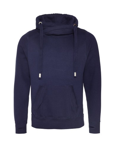 AWD-JH021-Cross Neck Hoodie