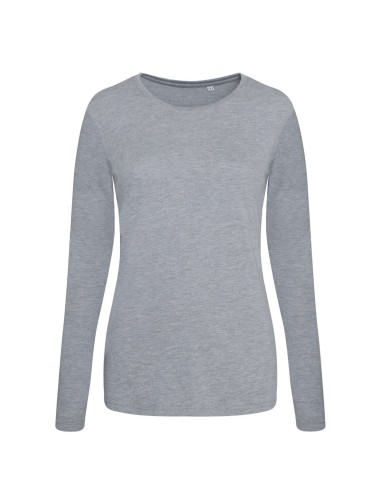 AWD-JT002F-LONG SLEEVE GIRLIE TRI-BLEND T