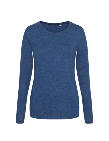 AWD-JT002F-LONG SLEEVE GIRLIE TRI-BLEND T