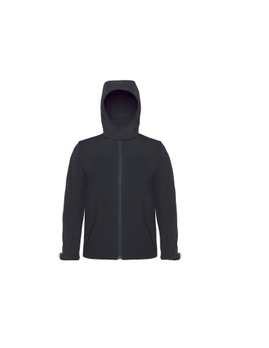 BetC-JK969-Kids Hooded Softshell Jacket
