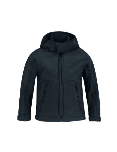 BetC-JK969-Kids Hooded Softshell Jacket