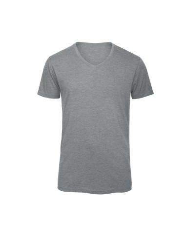 BetC-TM057-Mens V-Neck Triblend T-Shirt