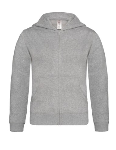 BetC-WK682-Kids Hooded Full Zip Sweat