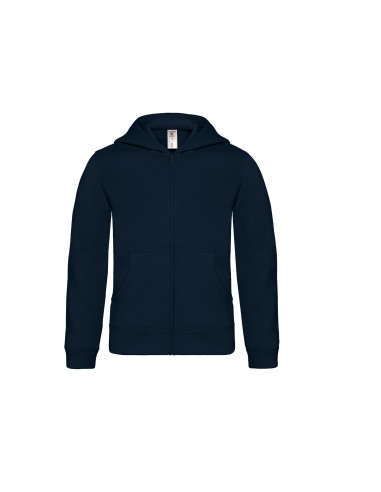 BetC-WK682-Kids Hooded Full Zip Sweat