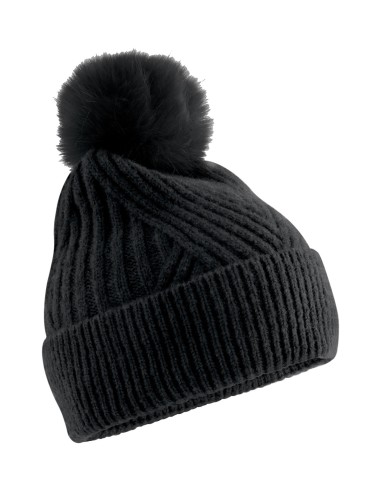 BEE-B529-Snow Luxe Beanie