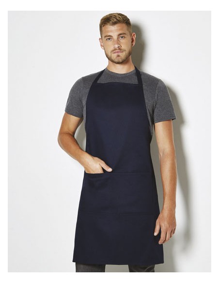 BAR-KK518-Bib Superwash® 60º Pocket Apron Unisex
