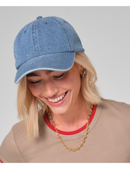 BEE-B105-Denim Cap