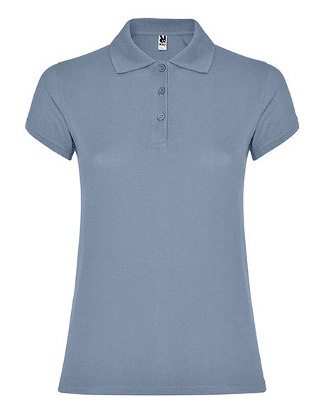 R-PO6634-Womens Star Poloshirt