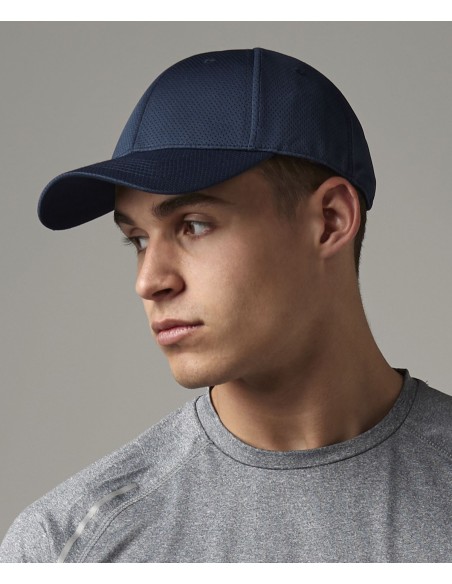 BEE-B196-Air Mesh 6 Panel Cap