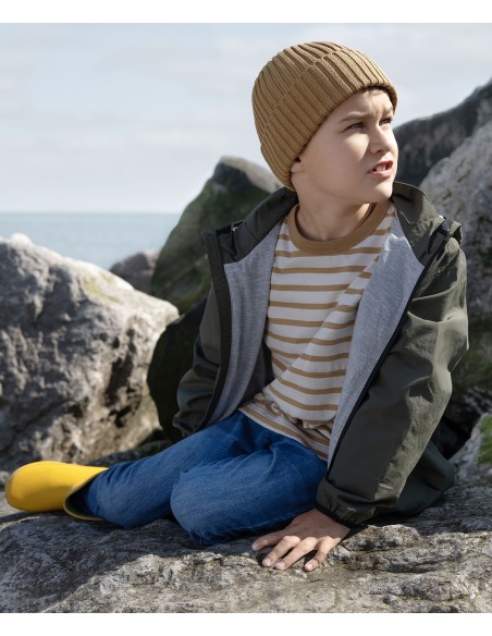 BEE-B341B-Organic Cotton Kids Beanie