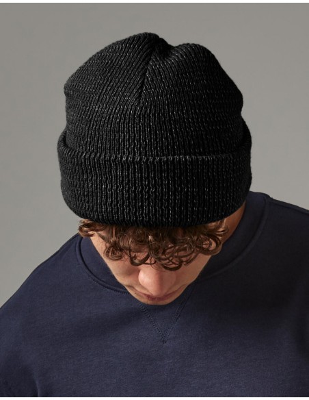 BEE-B407-Reflective Beanie