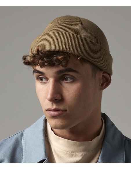 BEE-B43R-Recycled Mini Fisherman Beanie