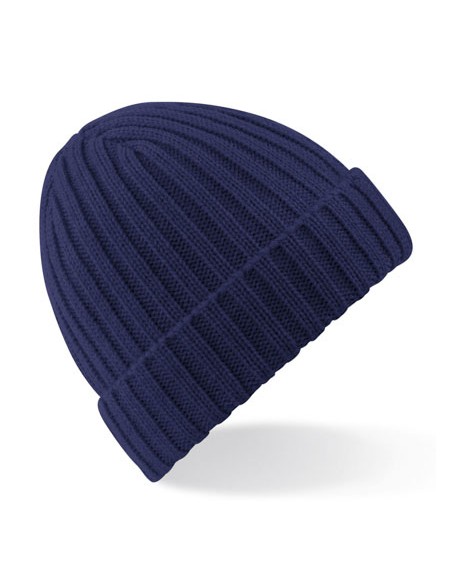 BEE-B465-Chunky Ribbed Beanie