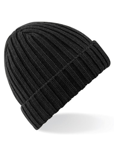 BEE-B465-Chunky Ribbed Beanie