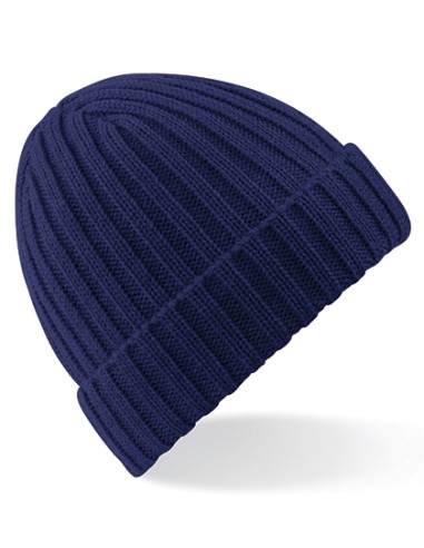 BEE-B465-Chunky Ribbed Beanie