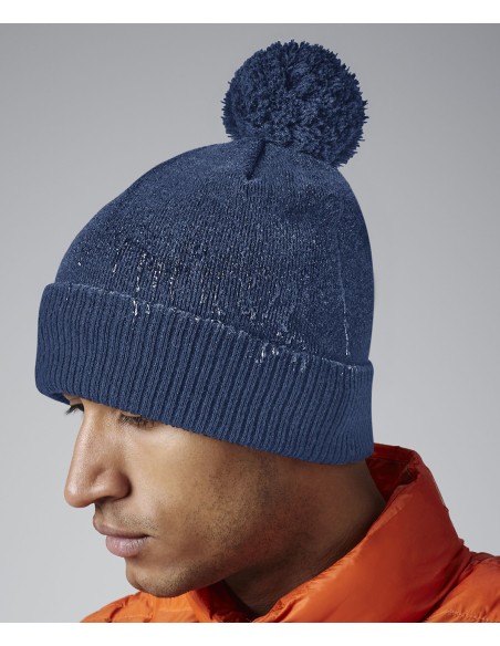 BEE-B502-Water Repellent Thermal Snowstar® Beanie