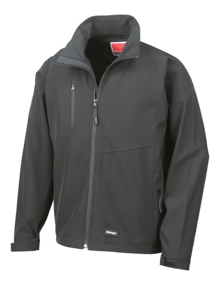 R-R128M-Mens Base Layer Soft Shell Jacket