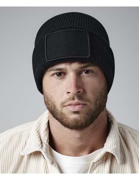 BEE-B540-Removable Patch Thinsulate™ Beanie