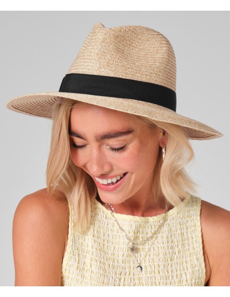 BEE-B725-Straw Fedora