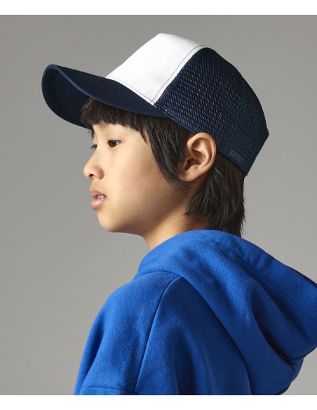 BEE-B640B-Junior Snapback Trucker